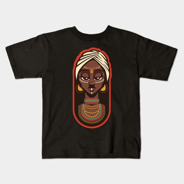 Queen Tee Kids T-Shirt by JSNDMPSY